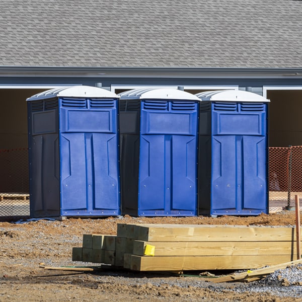 is there a specific order in which to place multiple porta potties in Lake Charles LA